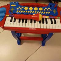 Pianola Bontempi con panca senza asta microfono