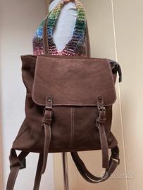 Borsa zaino in vera pelle Tulip Bag Milano