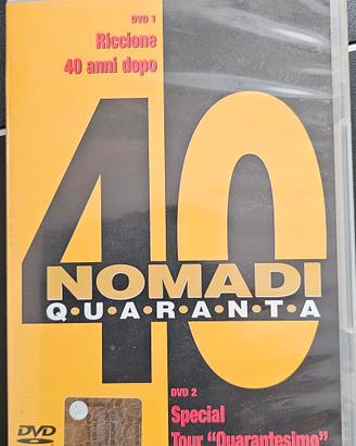 Nomadi 40 ( 2 dvd)