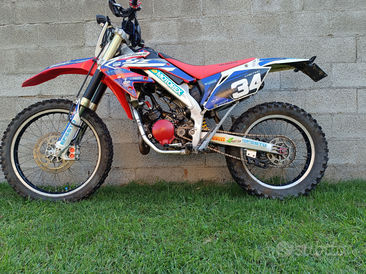 Parafango enduro HM 50 / 125 e VENT