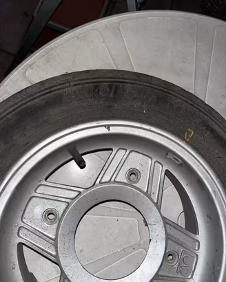 Cerchi in lega vintage modello "Low" bianchina