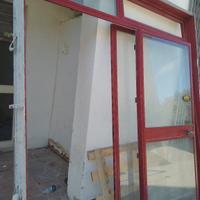 porta vetro in alluminio