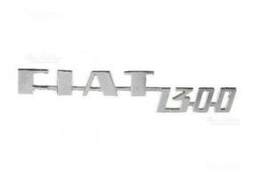 Emblema Targhetta auto Fiat 1300