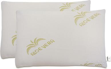 Coppia cuscini memory foam 11cm rigidi