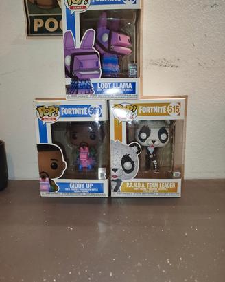 set 3 Funko pop fortnite 