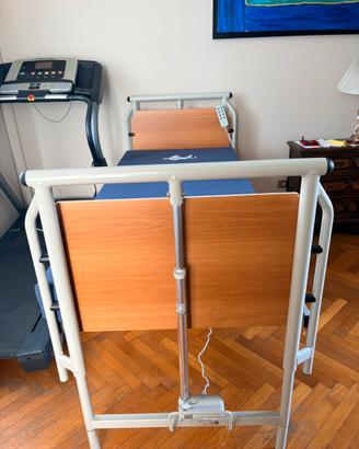 Letto ospedaliero elettrico pieghevole