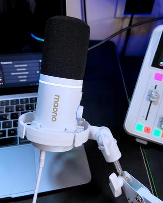 Microfono Maono PD200X USB/XLR + Braccio (Nuovo)