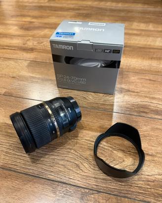 Tamron 24 70 mm f 2.8 SP DI VC USD per Canon
