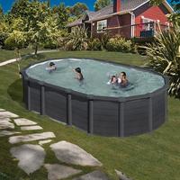 PISCINA GRE OVALE CM 610 X 375 X 132 H CM