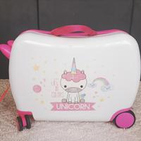 Trolley cavalcabile a unicorno 