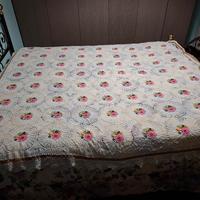 copriletto  vintage uncinetto fatto a mano