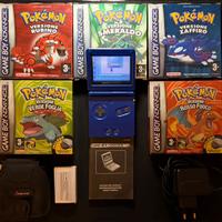Lotto nostalgia 5 Pokèmon originali + GBA SP blu