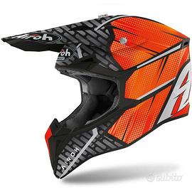Casco Airoh Wraap Arancio Opaco