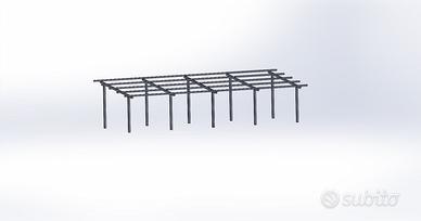 CARPORT, PENSILINA PER FOTOVOLTAICO
