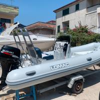 Gommone Lomac 5mt  (tubolari 2022) con Suzuki40cv