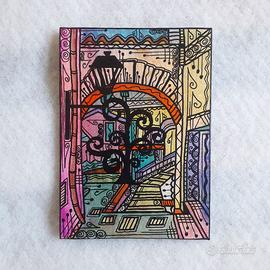 Piccolo quadro Scorcio di Vallo