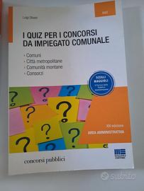 Libro: I quiz per i concorsi da impiegato comunale
