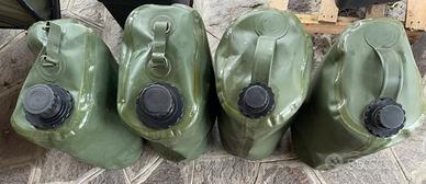 4 Taniche morbide 20 25L benzina e diesel