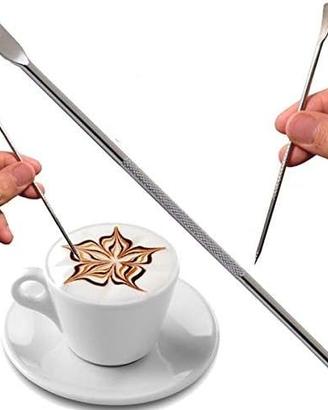 Penna Decorazione Cappuccino Latte Art Caffè