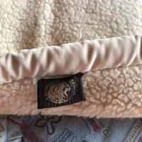 Coperta 100% lana vergine merinos