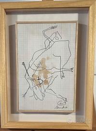Luciano Minguzzi, Tecnica mista con Archivio