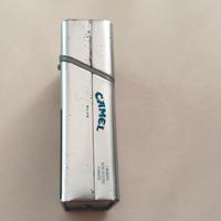 contenitore in metallo camel vintage 