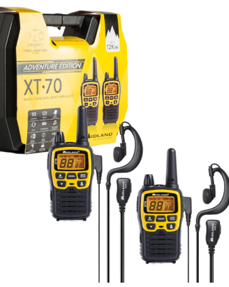 Midland - Walkie Talkie XT70 Adventure, Set 2 Rice