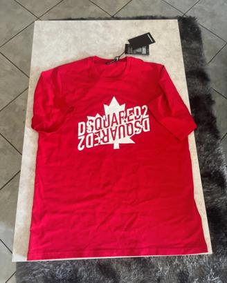 Maglietta Dsquared M 14y Rossa
