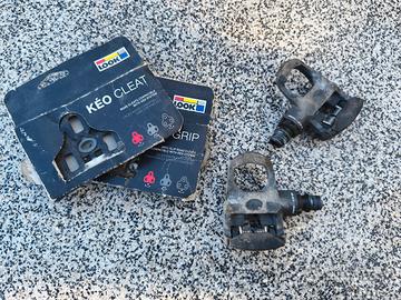 Pedali Look con tacchette