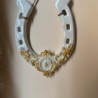 Decorazione casa nuova augurio ferro di cavallo