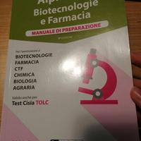 ALPHA TEST Biotecnologie e farmacia MANUALE DI PRE