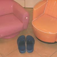 Poltroncine glamour per cameretta bambina