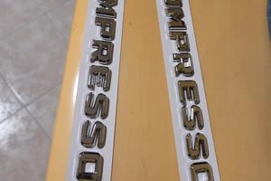 Scritta kompressor 2 pz