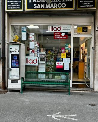 Rivendita tabacchi e ricevitoria