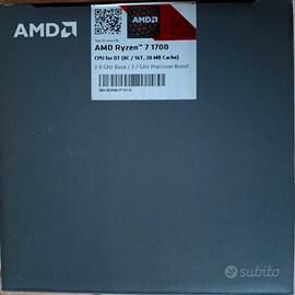 CPU AMD Ryzen7 1700