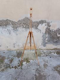 cavalletto da pittura vintage