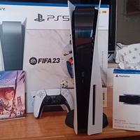 Sony Play Station5 + giochi + Ps5 Hd Camera