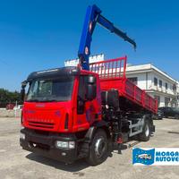 Iveco Eurocargo 180E25K gru e ribaltabile nuovo