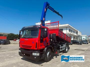 Iveco Eurocargo 180E25K gru e ribaltabile nuovo