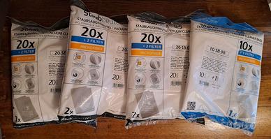 70 Sacchetti aspirapolvere BOSCH GL30 + 7 filtri