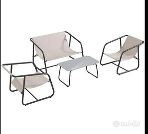 Set 4pz SALOTTO da Esterno  NUOVO Imballato 