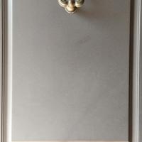 Battente con pomolo e maniglia per portoncino.