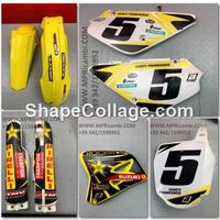 KIT PLASTICHE SUZUKI RM 85 2002 2003 2004 RM85 200