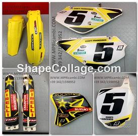 KIT PLASTICHE SUZUKI RM 85 2002 2003 2004 RM85 200