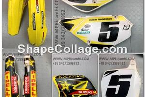 KIT PLASTICHE SUZUKI RM 85 2002 2003 2004 RM85 200