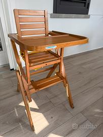 Seggiolone legno Foppapedretti