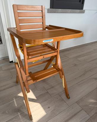 Seggiolone legno Foppapedretti