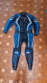 Tuta in pelle moto spyke