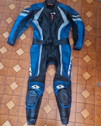 Tuta in pelle moto spyke