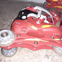 Pattini bimbo cars regolabili (27-30)